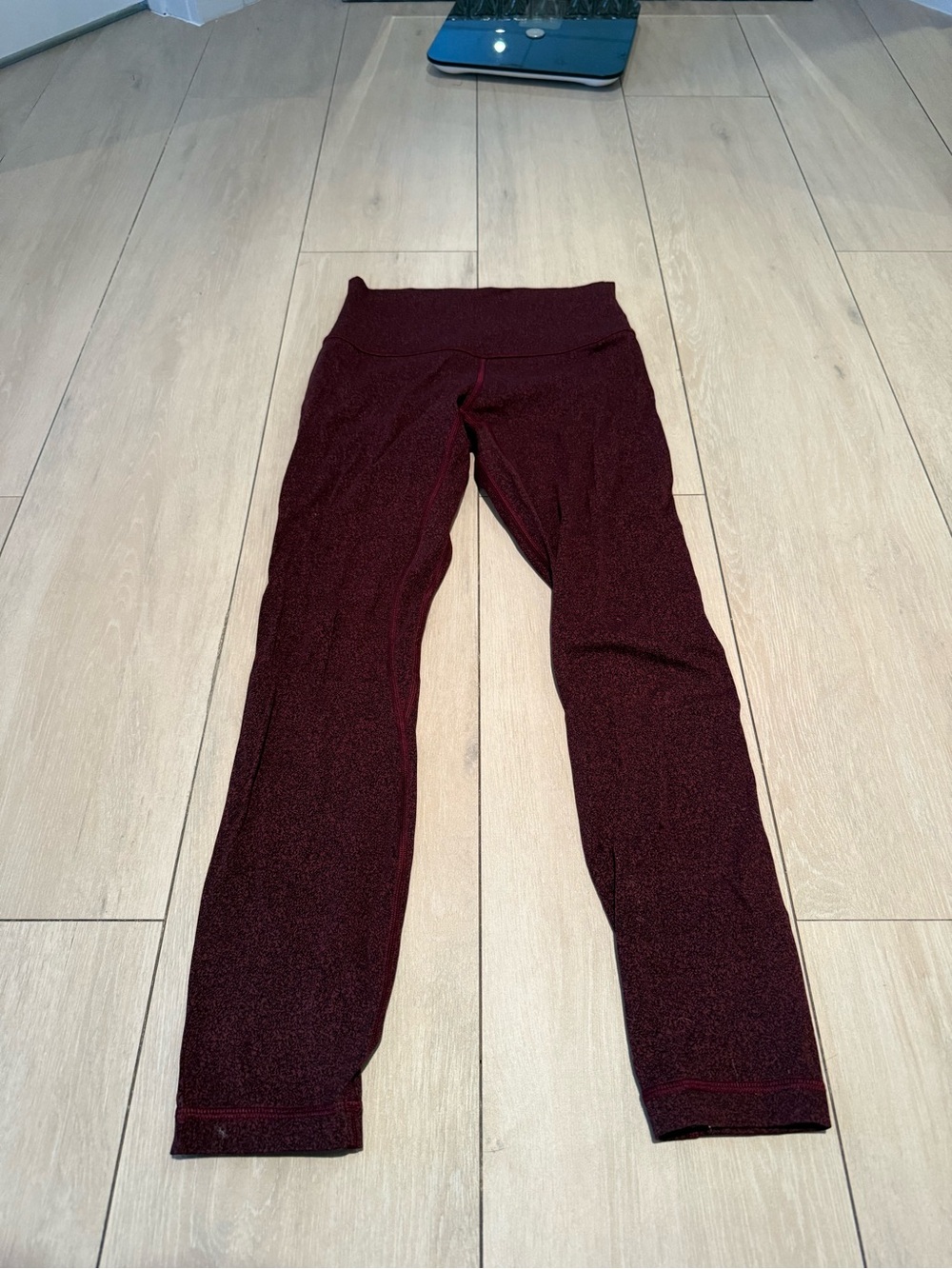 lululemon athletica Burgundy Girls' Active Leggings